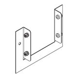 Legrand Salamandre MGR22F 50mm x 50mm Galvanised Steel Flange